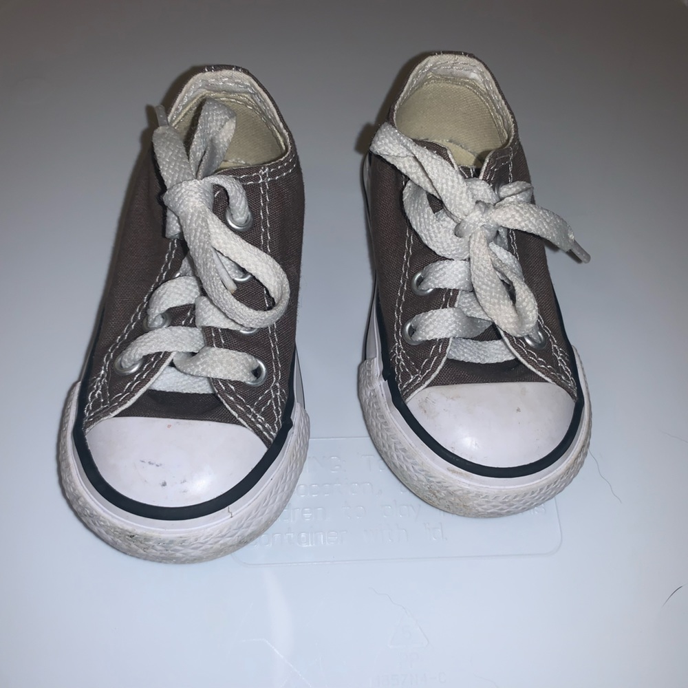 Grey Baby Converse